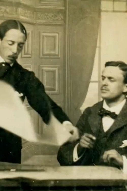 Santos Dumont Explaining His Air Ship to the Hon. C.S. Rolls film afişi