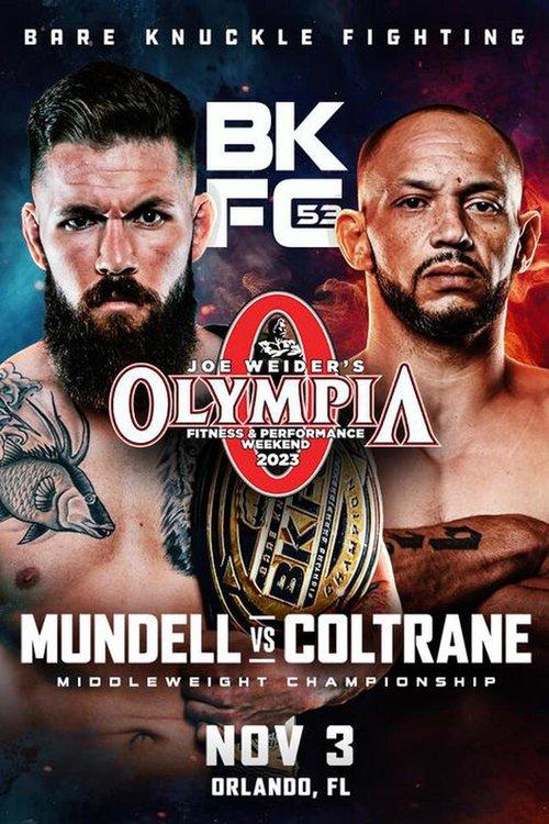 BKFC 53: Mundell vs Coltrane film afişi