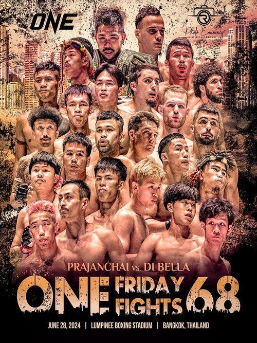 ONE Friday Fights 68: Prajanchai vs. Di Bella film afişi