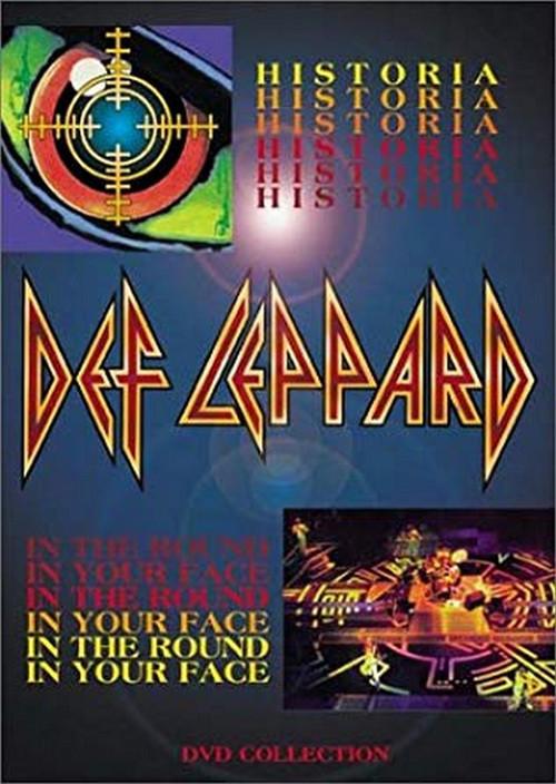 Def Leppard - Historia, In the Round, In Your Face film afişi
