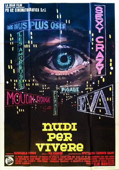 Nudi per vivere film afişi