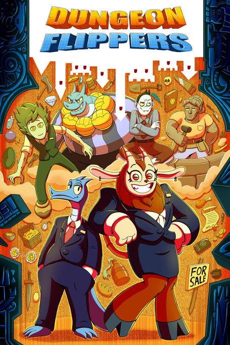 Dungeon Flippers dizi afişi
