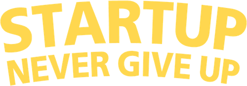 Start Up Never Give Up logo