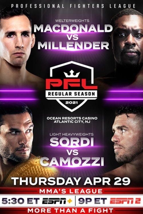 PFL 2021 #2: Regular Season - MacDonald vs. Millender film afişi
