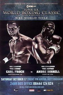 Carl Froch vs. Andre Dirrell film afişi