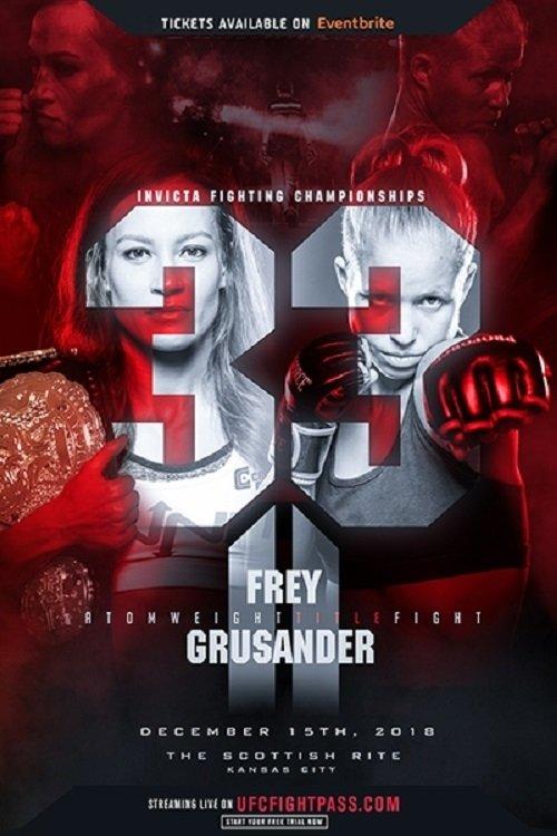 Invicta FC 33: Frey vs. Grusander II film afişi