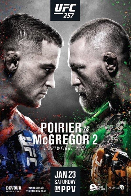 UFC 257: Poirier vs. McGregor 2 film afişi