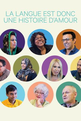 La langue est donc une histoire d'amour film afişi