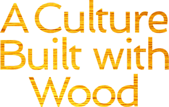 A Culture Built with Wood logo
