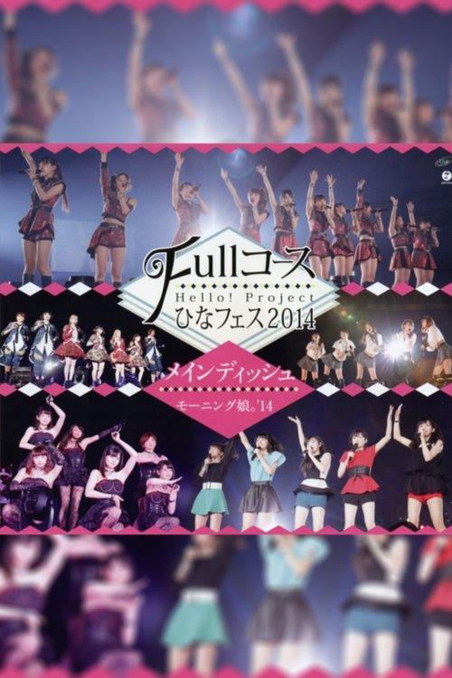 Hello! Project 2014 Hina Fes ~Full Course~ Main Dish wa Morning Musume.'14 Desu. film afişi