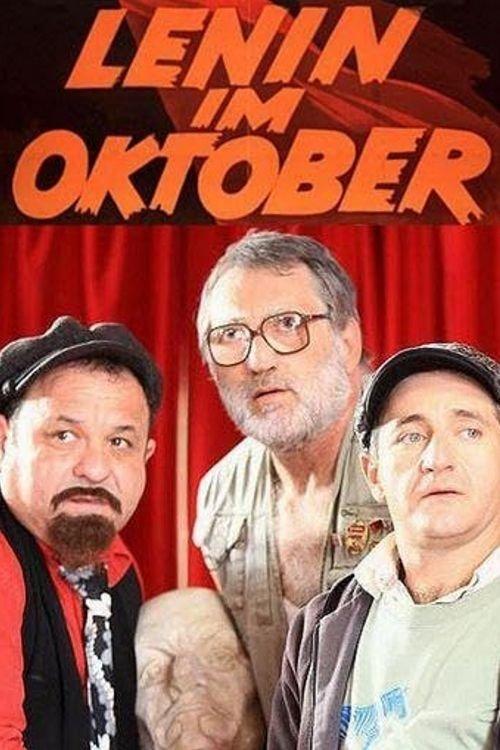 Lenin in October film afişi