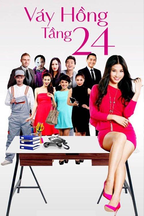 Váy Hồng Tầng 24 dizi afişi