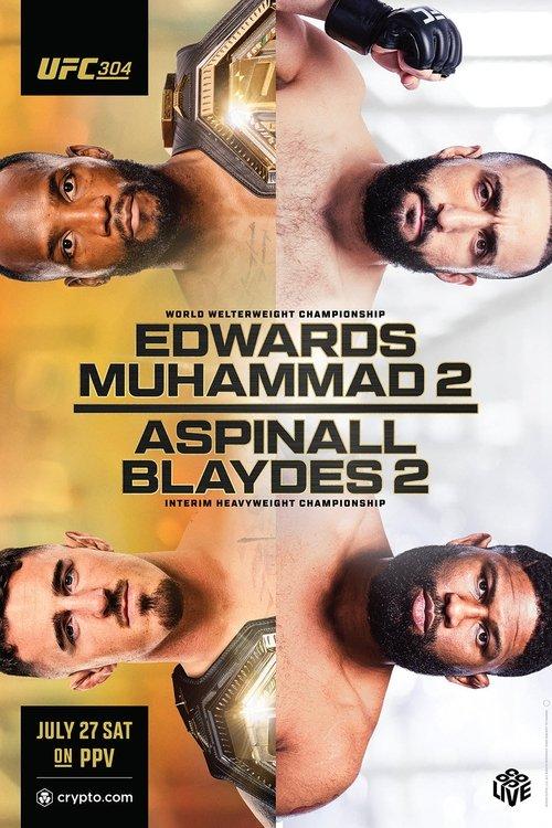 UFC 304: Edwards vs. Muhammad 2 film afişi
