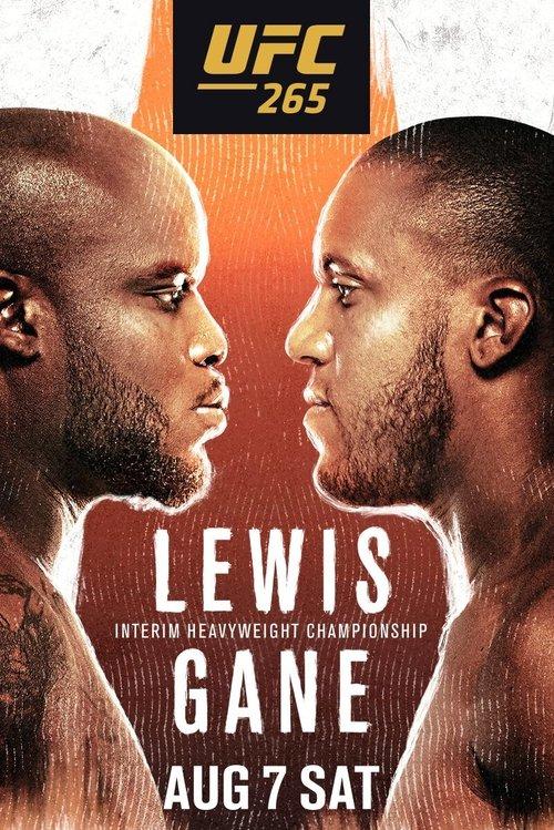 UFC 265: Lewis vs. Gane film afişi