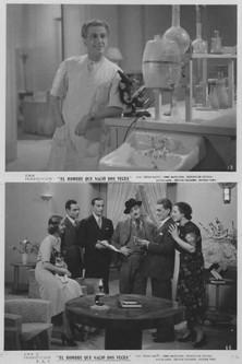 El hombre que nació dos veces film afişi