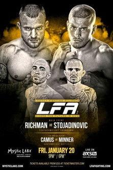 Legacy Fighting Alliance 2: Richman vs. Stojadinovic film afişi