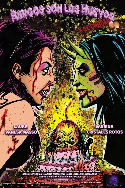 Amigos son los huevos y se chocan film afişi