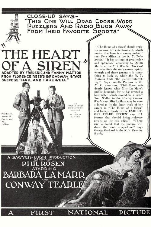 The Heart of a Siren film afişi