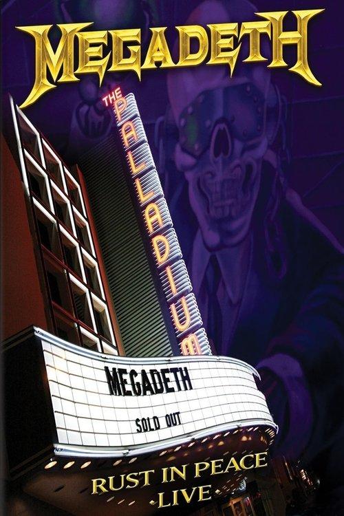 Megadeth - Rust in Peace Live film afişi