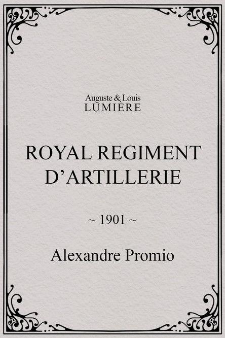 Royal regiment d’artillerie film afişi