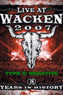 Type O Negative: Live At Wacken Festival 2007 film afişi