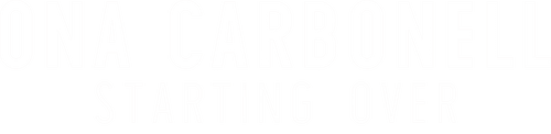 Ona Carbonell: Starting Over logo