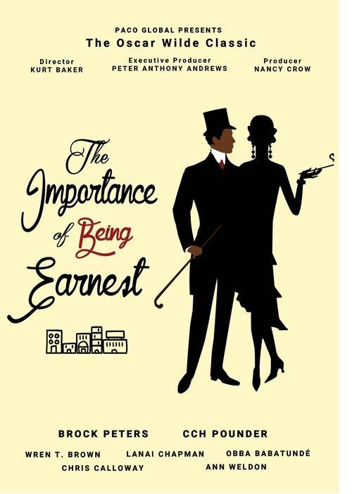 The Importance of Being Earnest film afişi
