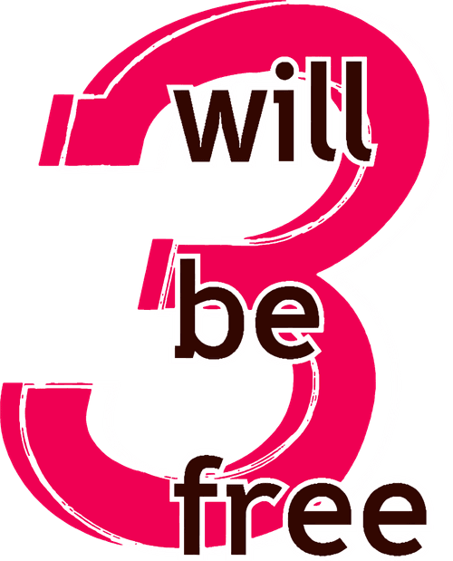 3 Will Be Free logo