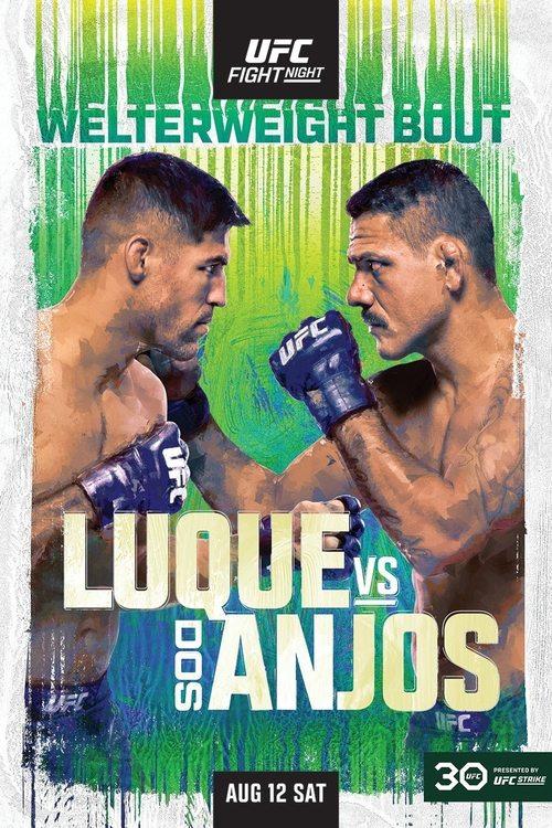 UFC on ESPN 51: Luque vs. dos Anjos film afişi