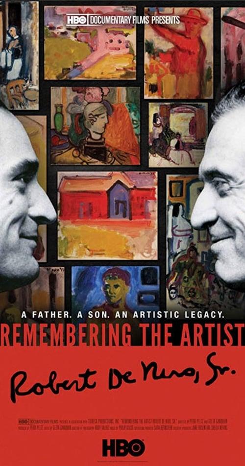 Remembering the Artist: Robert De Niro, Sr. film afişi
