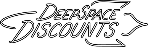 Deep Space Discounts logo