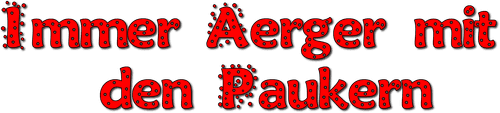 Immer Ärger mit den Paukern logo