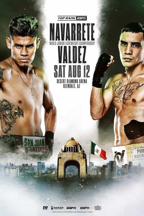 Emanuel Navarrete vs. Oscar Valdez film afişi