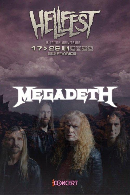 Megadeth - Hellfest 2022 film afişi