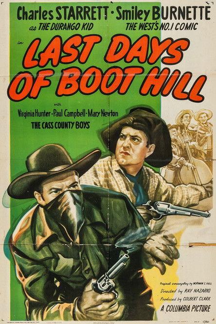 Last Days of Boot Hill film afişi