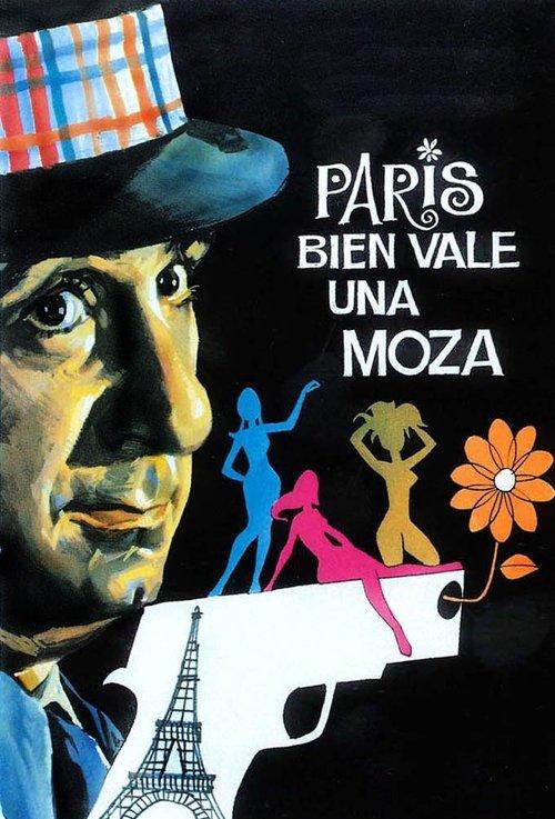 París bien vale una moza film afişi