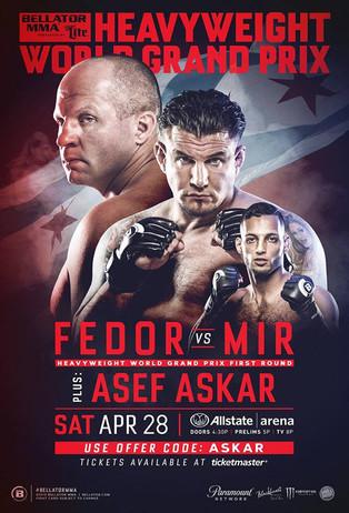 Bellator 198: Fedor vs. Mir film afişi