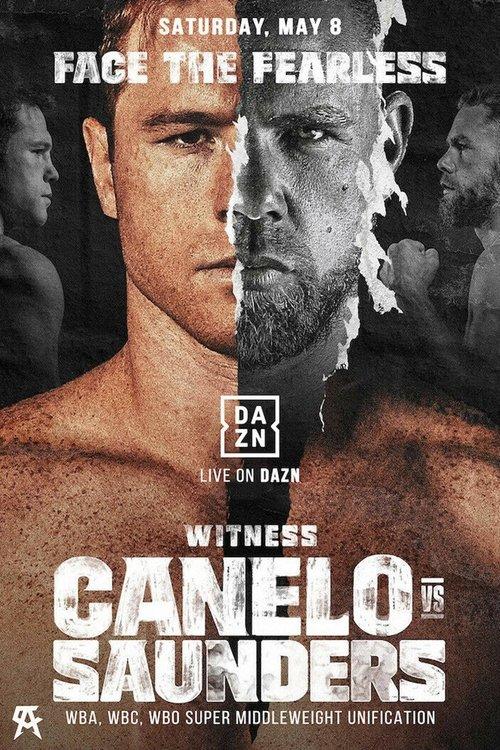 Canelo Alvarez vs. Billy Joe Saunders film afişi