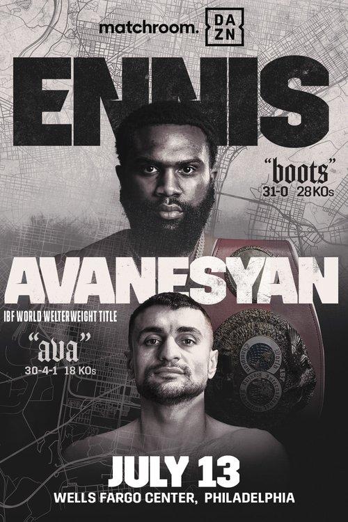 Jaron Ennis vs. David Avanesyan film afişi