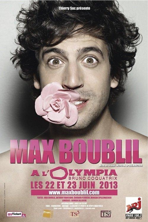 Max Boublil - En Sketches Et En Chansons film afişi