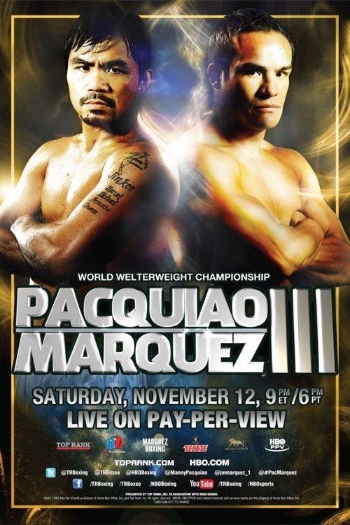 Manny Pacquiao vs. Juan Manuel Marquez III film afişi