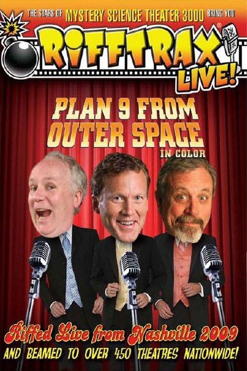 RiffTrax Live: Plan 9 from Outer Space film afişi
