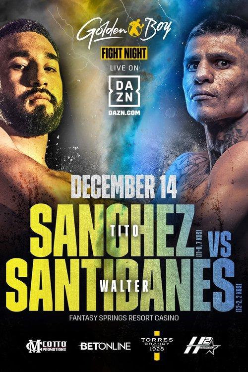 Jose Sanchez vs. Walter Santibanes film afişi