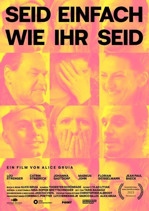 Seid einfach wie ihr seid film afişi