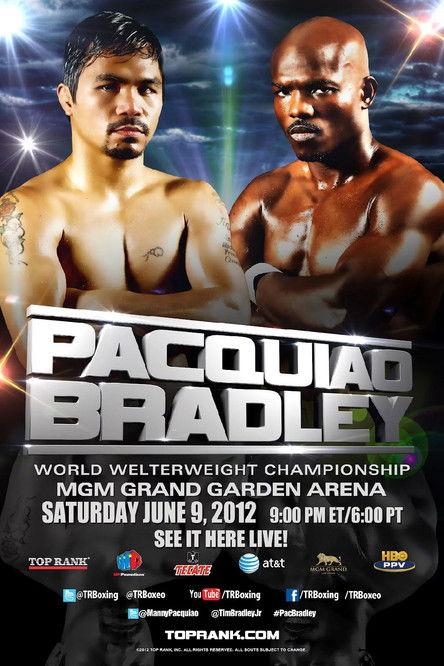 Manny Pacquiao vs. Timothy Bradley film afişi