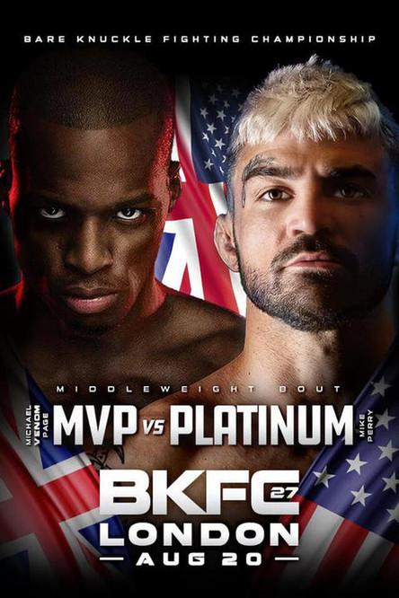 BKFC 27: Perry vs Page film afişi