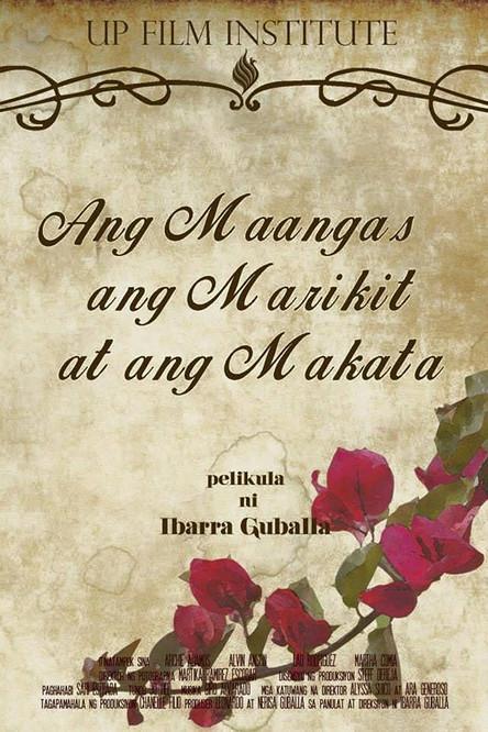 Ang Maangas, ang Marikit at ang Makata film afişi