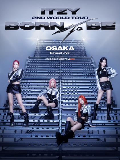 ITZY 2ND WORLD TOUR BORN TO BE in OSAKA film afişi