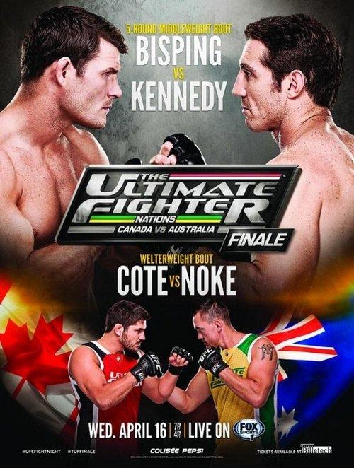The Ultimate Fighter Nations Finale: Bisping vs. Kennedy film afişi