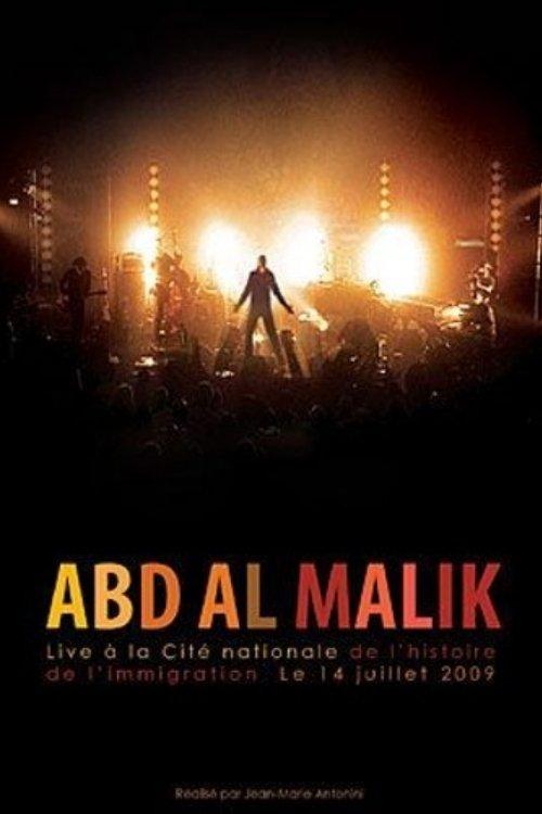 Abd Al Malik - Live à la Cité Nationale de l'Histoire de l'Immigration film afişi